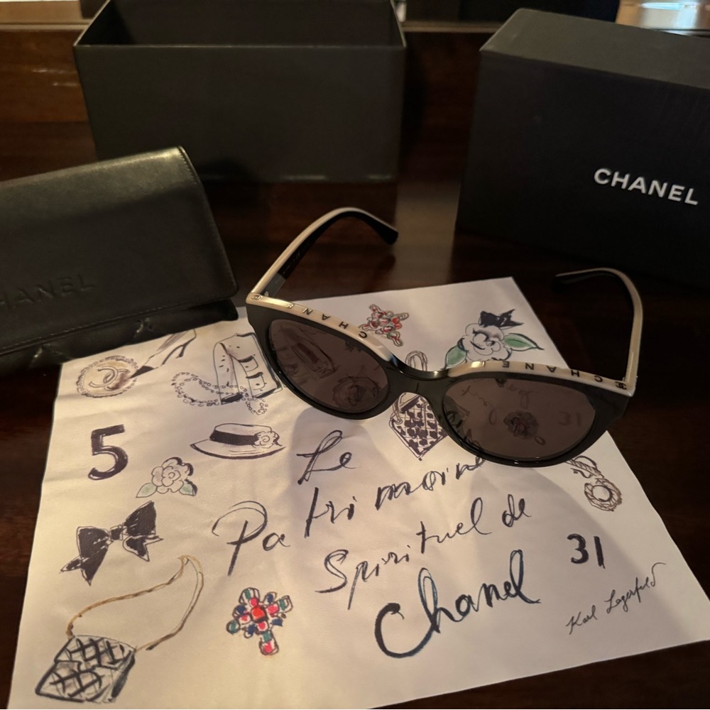Chanel Black Classic Sunglasses